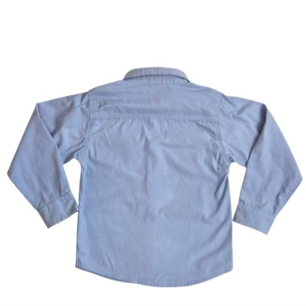 American Hawk light blue button down shirt size 5/6 - Picture 2 of 6
